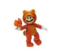 THE SUPER MARIO BROS. MOVIE - 5 Inch Action Figures Series 2 - Tanooki Mario Figure with Leaf Accessory
