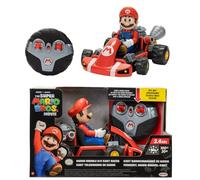 THE SUPER MARIO BROS. MOVIE Nintendo Mario R/C Car With Tail Pipes Light and Rumble Features, Inspired By The Super Mario Movie. The For Kids Aged 3+