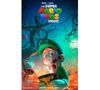 The Super Mario Bros Poster Video Game Movie Gamer Wall Art Home Decor Print A4