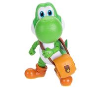 The Super Mario Galaxy Movie Yoshi 5" / 12.7cm Action Figure with Accessory, Officially Licensed by Jakks Pacific, 20 Points of Articulation, Includes Fun Accessories, for Ages 3+