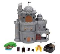 The Super Mario Galaxy Movie Bowser Castle Playset, Officially Licensed by Jakks Pacific, Includes 1.5" Mini Articulated Figure and Character Accessories, 3 Levels of Play, Heat-Activated Paintings
