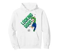 The Super Mario Galaxy Movie Looking Good Luigi Jump Pullover Hoodie