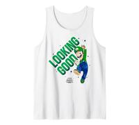 The Super Mario Galaxy Movie Looking Good Luigi Jump Tank Top