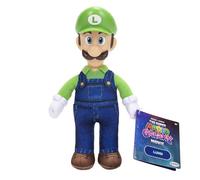The Super Mario Galaxy Movie Luigi Jumbo Plush 9" / 23cm, Officially Licensed by Jakks Pacific, Plush with Sculpted Roto Head, Super Mario Collectible Plush, for 3+