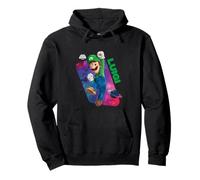 The Super Mario Galaxy Movie Luigi Steps Up Pullover Hoodie