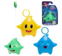 The Super Mario Galaxy Movie Luma Yo-Yo 3 Pack | Officially Licensed by Jakks Pacific, 3 Glow in the Dark Lumas, Includes Blue, Green and Yellow Designs, for 3+