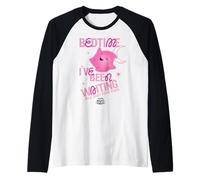 The Super Mario Galaxy Movie Pink Luma Bedtime Raglan Baseball Tee