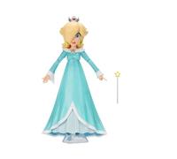 The Super Mario Galaxy Movie Rosalina 5" / 12.7cm Action Figure with Accessory, Officially Licensed by Jakks Pacific, 10 Points of Articulation, Includes Star Wand Accessory, for Ages 3+