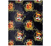 The Super Mario Galaxy Movie Throw Blanket, Boswer & Bowser Jr., Soft Cozy Decorative Blanket for Couch, Bed, or Gaming Room (100% Officially Licensed Product) by Franco Collectibles