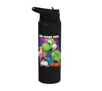 The Super Mario Galaxy Movie Toad and Yoshi Galaxy Fun Stainless Steel Insulated Water Bottle
