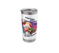 The Super Mario Galaxy Movie Toad Count On Me Stainless Steel Insulated Tumbler