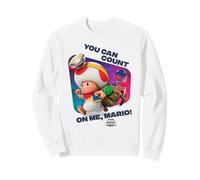 The Super Mario Galaxy Movie Toad Count On Me Sweatshirt