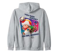 The Super Mario Galaxy Movie Toad Count On Me Zip Hoodie