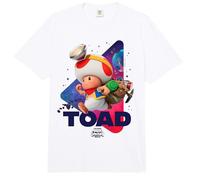 The Super Mario Galaxy Movie Toad Galaxy Run Comfort Colors Adult Heavyweight T-Shirt
