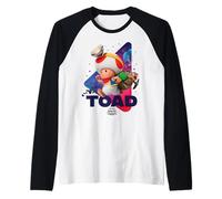 The Super Mario Galaxy Movie Toad Galaxy Run Raglan Baseball Tee