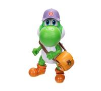 The Super Mario Galaxy Movie Yoshi 5" / 12.7cm Action Figure with Accessory, Officially Licensed by Jakks Pacific, 20 Points of Articulation, Includes Fun Accessories, for Ages 3+