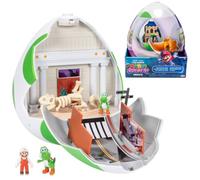 The Super Mario Galaxy Movie Yoshi Egg Playset with 4cm Mini Figures | Officially Licensed by Jakks Pacific, Includes Yoshi & Fire Mario Figure, Interactive Playset, For Ages 3+