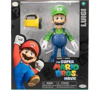 The Super Mario Movie 12.5cm/ 5" Luigi Action Figure with Flashlight Accessory