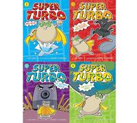 The Super Turbo Collected Set: Super Turbo Saves the Day!; Super Turbo vs. the Flying Ninja Squirrels; Super Turbo vs. the Pencil Pointer; Super Turbo Protects the World