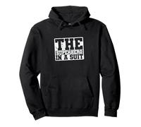The Superhero in a Suit Pullover Hoodie