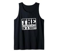 The Superhero in a Suit Tank Top