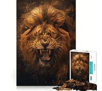 The Superior Lion King Jigsaw Puzzle for Adults 1000 Pieces Think Smart Toy Home Enjoy Accurate Cut Wall Art Decor (38x26cm)