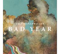 The Superweaks : Bad Year Vinyl 12" Album (2015) NEW Fast and FREE P & P