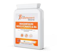 The Supplement Store Magnesium Bisglycinate & Vitamin B6 Capsules (60 Capsules)