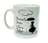 The Supreme Gift Company KH-CM-0070 -"Practically Perfect In Every Way"-Ceramic Mug-White-11oz-Gift