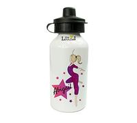 The Supreme Gift Company Personalised Kids Drinks Water Bottle Gymnast Dancer (personalised with ANY Name) (600ml)