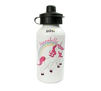 The Supreme Gift Company Personalised Kids Drinks Water Bottle Unicorn Theme For Girls (600ml)