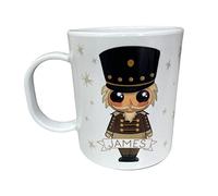 The Supreme Gift Company Personalised Kids Plastic Unbreakable Kids Cup, Cartoon Nutcracker Full Colour Toddler, BPA Free Juice Drinks Mug Full Sized.