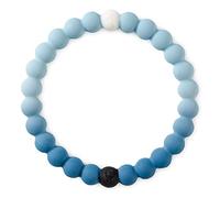 The Surf Collection Hawaiian Silicone Beaded Bracelets for Women & Men, 7 Inch - Large, Silicone, no gemstone