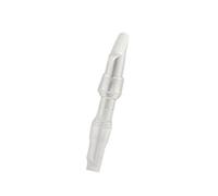 The Surface Of The Alto/Soprano/Tenor Saxophone Metal Mouthpiece Is Silver-plated And Suitable For Playing(Treble)