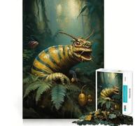 The Surreal Tiger Snail 1000 Teenager Pieces Jigsaw Puzzle Mind Exercise Toy Bonding Time Precision Cut Art Collection Piece (50x75cm)