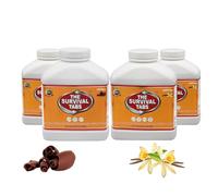 The Survival Tabs 60 Day Survival Pills (720 Pills) - Emergency Food Substitute - 25 Year Shelf Life - Non-GMO - Gluten Free - For Disasters, Camping & Hiking