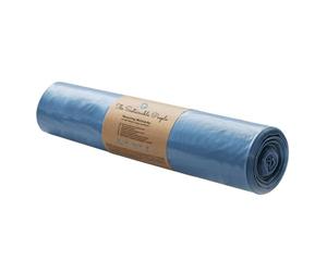 The Sustainable People Recycled Bin Bags 120 L - Made from 100% Recycled Material (PE) - Blue Angel Certified - Pack of 25 - Type 60 Extra (30 μm) - 700 x 1100 mm - Ideal for Lighter Waste