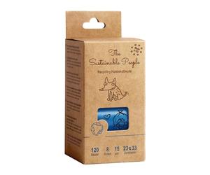 The Sustainable People TSP Recycling Dog Waste Bags - Resource-friendly Made from 97% Old Plastic - Large, Strong (15 µm), Safe and Moisture-Resistant