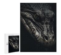 The Swamp Crocodile: Seasonal Home Décor, 500 PCS Wooden Brain Teaser for Adults, for Screen-Free Relaxation at Home