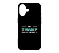 The Swamp Is Calling And I Must Go A Gator Alligator Hunter Case for iPhone 17