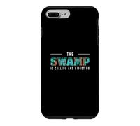 The Swamp Is Calling And I Must Go A Gator Alligator Hunter Case for iPhone 7 Plus/8 Plus