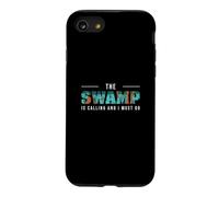 The Swamp Is Calling And I Must Go A Gator Alligator Hunter Case for iPhone SE (2020) / 7/8