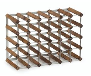 The Swedish Wine Rack Factory The Swedish Wine Rack Factory wine rack 30 bottles expandable Dark oak