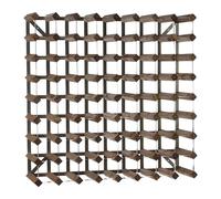 The Swedish Wine Rack Factory The Swedish Wine Rack Factory wine rack 72 bottles expandable Dark oak