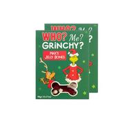 The Sweet Box 90g X Pack Of 2 - Max's Jelly Bones - Celebrate Christmas In True Whoville Style With This Sweet Box - Choose Between Candy Canes And Jelly Bones!