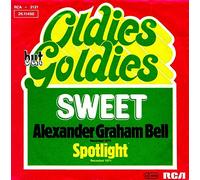 The Sweet - The Sweet Alexander Graham Bell UK 45 7" single +Spotlight