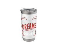 The Sweetest Dreams are About Ramen Stainless Steel Insulated Tumbler