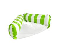 The Swimming Chair for the Pool, 2-in-1 Inflatable Striped Portable Hammock, Swimming Chair, for Water, Lake, Pond, River, Indoors, Outdoors, Camping, Travel