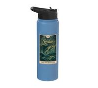 The Swordfish Tarot Card Stainless Steel Insulated Water Bottle