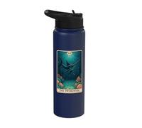 The Swordfish Tarot Card Stainless Steel Insulated Water Bottle